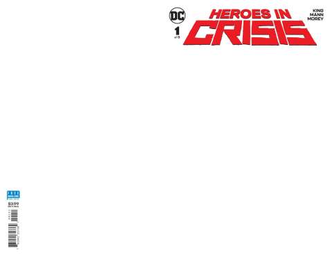 Heroes in Crisis #1 (Blank Cover)