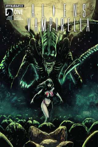 Aliens / Vampirella #1 (Hardman Cover)