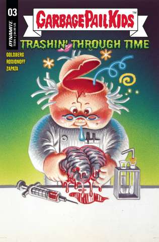 Garbage Pail Kids: Trashin' Through Time #3 (Classic Trading Card Cover)