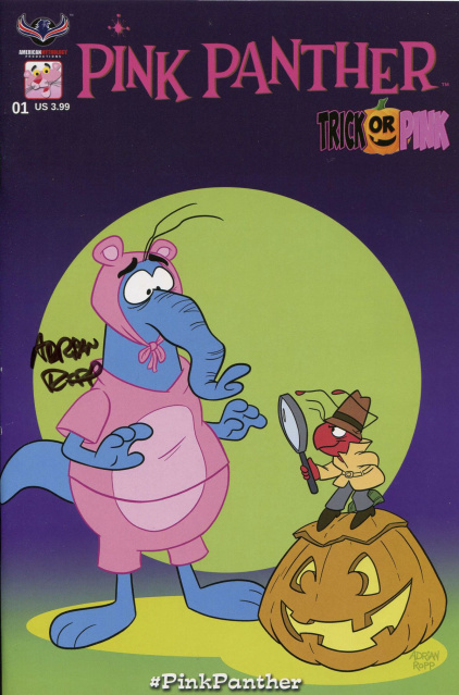 The Pink Panther: Trick or Pink #1 (Signed Ropp Cover)
