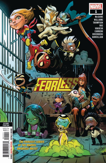 Fearless #1 (Carnero 2nd Printing)