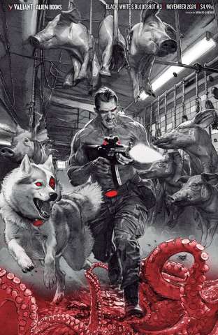 Black, White & Bloodshot #3 (Guedes Virgin Cover)