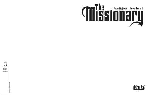 The Missionary #1 (Blank Sketch Cover)