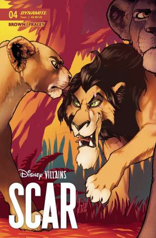 Disney Villains: Scar #4 (Ha Cover)