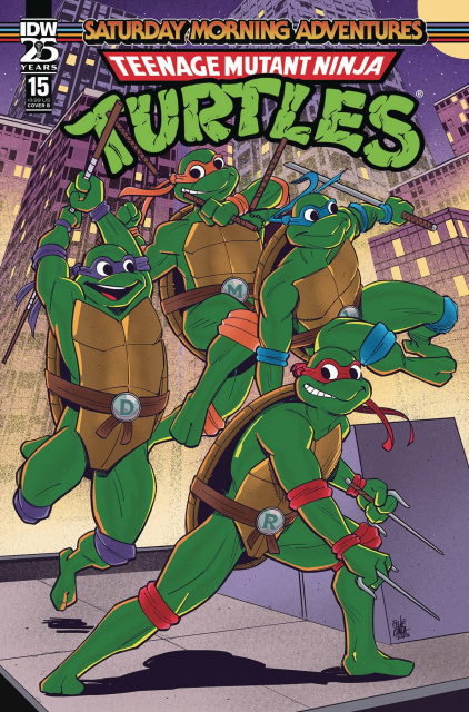 Teenage Mutant Ninja Turtles: Saturday Morning Adventures #15 (Cunha Cover)