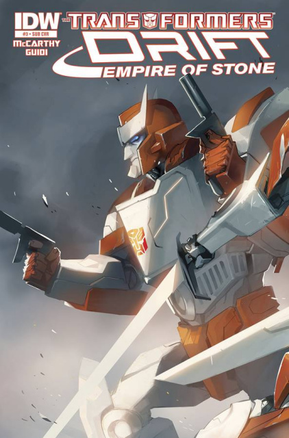The Transformers: Drift - Empire of Stone #3 (Subscription Cover)