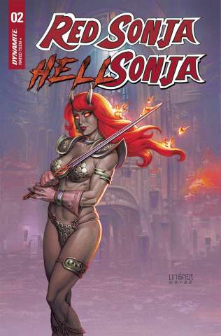 Red Sonja: Hell Sonja #2 (Linsner Cover)