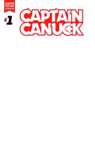 Captain Canuck #1 (10 Copy Blank Sketch Cover)