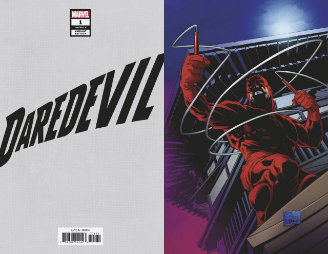 Daredevil #1 (Quesada Hidden Gem Virgin Cover)