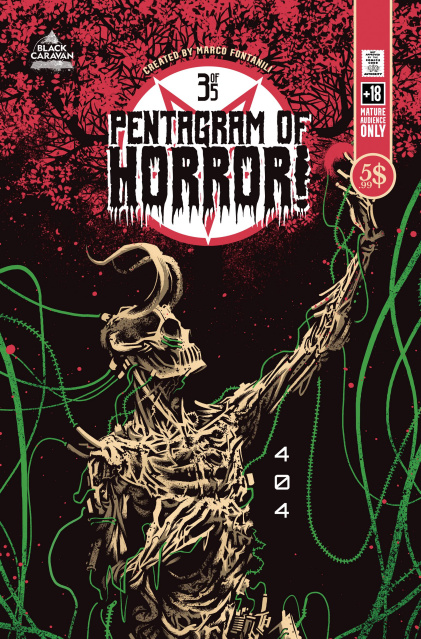 Pentagram of Horror #3 (Fontanili Cover)