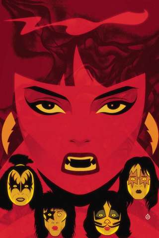 KISS / Vampirella #1 (40 Copy Doe Virgin Cover)