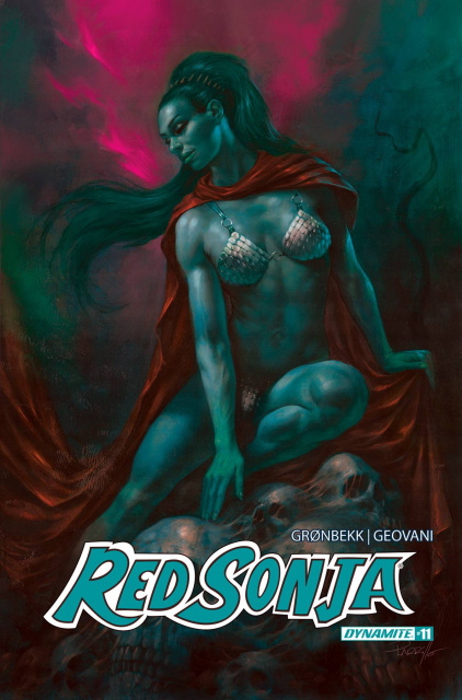 Red Sonja #11 (Parrillo Ultraviolet Cover)