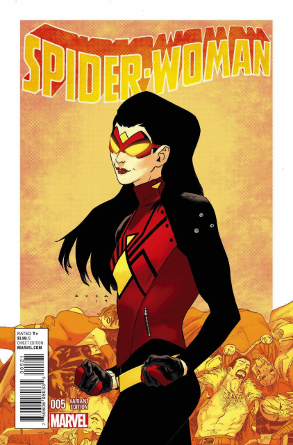 Spider-Woman #5 (Anka Cover)