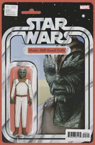 Star Wars #63 (Christopher Action Figure Cover)