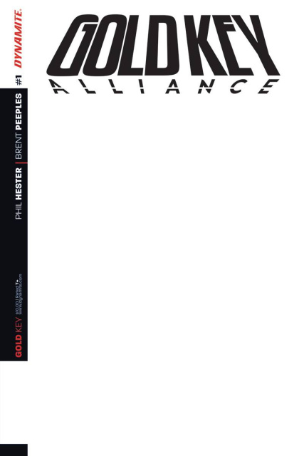 Gold Key Alliance #1 (Blank Authentix Cover)