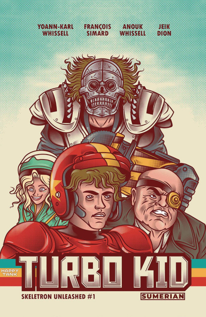 Turbo Kid: Skeletron Unleashed #1 (Cetina Movie Poster Cover)