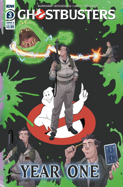 Ghostbusters: Year One #3 (Shoening Cover)