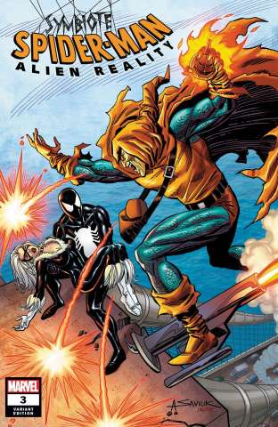 Symbiote Spider-Man: Alien Reality #3 (Saviuk Cover)