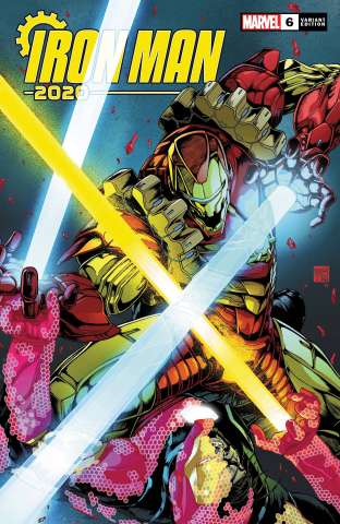 Iron Man 2020 #6 (Okazaki Cover)