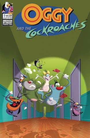 Oggy and the Cockroaches #1 (Animation Cel Cover)