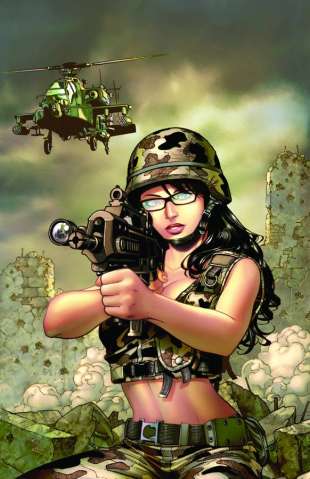 Grimm Fairy Tales: Wounded Warriors Special (Chen Cover)