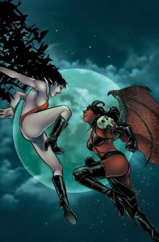 Vampirella vs. Purgatori #2 (Sarraseca Virgin Bonus Cover)