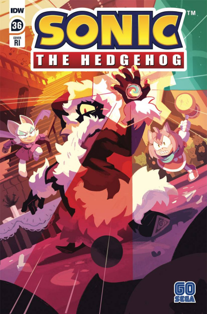 Sonic the Hedgehog #36 (10 Copy Fourdraine Cover)