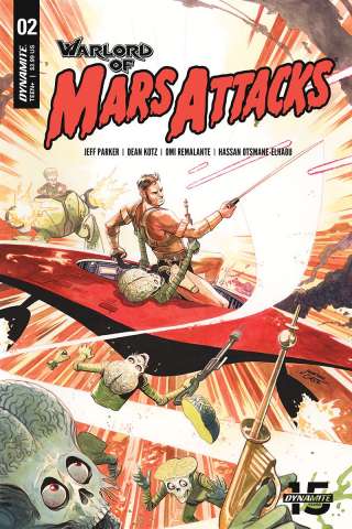 Warlord of Mars Attacks #2 (Case Cover)