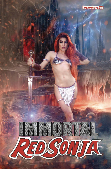 Immortal Red Sonja #8 (Cosplay Cover)