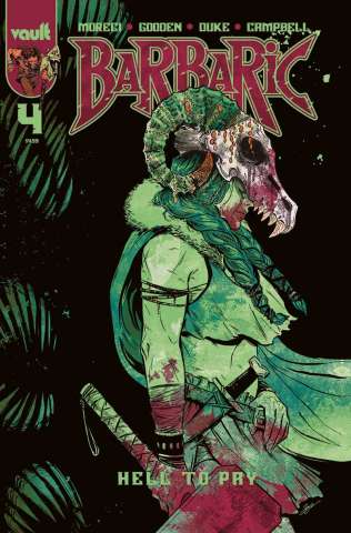 Barbaric: Hell to Pay #4 (Patridge Cover)