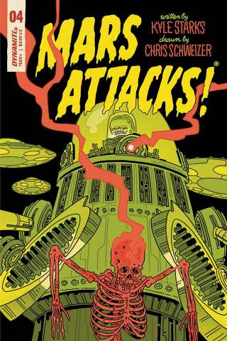 Mars Attacks #4 (Schweizer Cover)