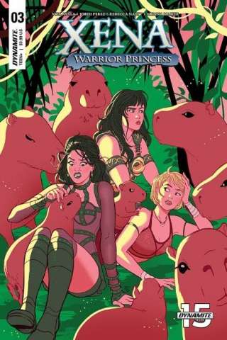 Xena: Warrior Princess #3 (Ganucheau Cover)