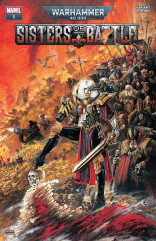 Warhammer 40,000: Sisters of Battle #1 (Games Workshop Cover)