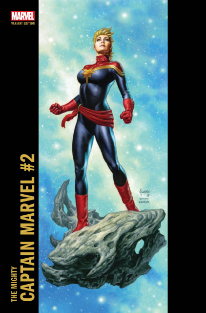 The Mighty Captain Marvel #2 (Jusko Corner Box Cover)