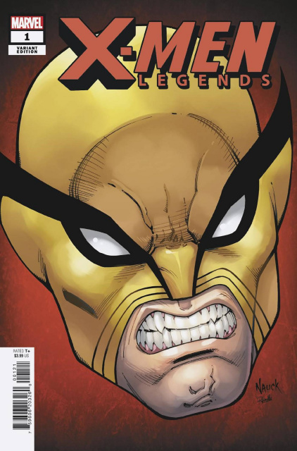 X-Men Legends #1 (Nauck Headshot Cover)