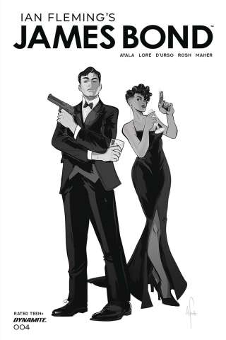 James Bond #4 (20 Copy Richardson B&W Tint Cover)