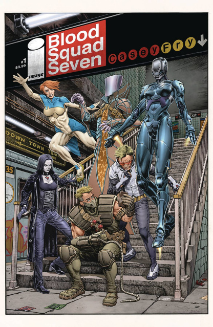 Blood Squad Seven #1 (Weston Cover)