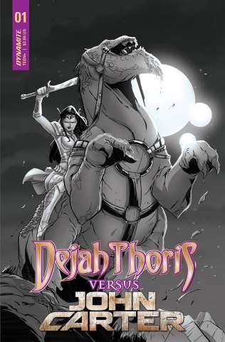 Dejah Thoris vs. John Carter of Mars #1 (25 Copy Cover)