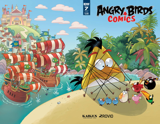 Angry Birds Comics #7 (Subscription Cover)