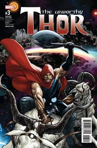 The Unworthy Thor #3 (Sook Cover)