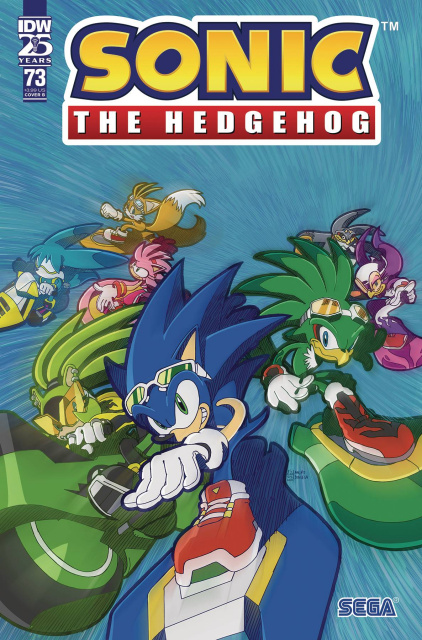 Sonic the Hedgehog #73 (Fonseca Cover)