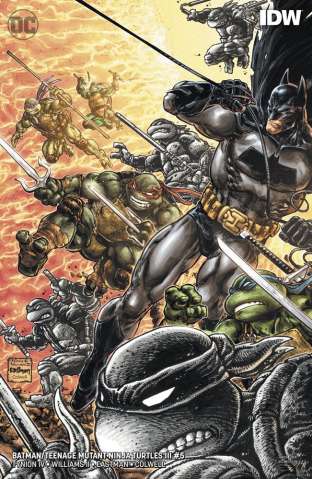 Batman / Teenage Mutant Ninja Turtles III #5 (Variant Cover)