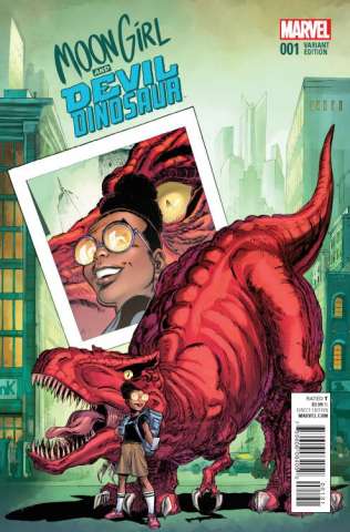 Moon Girl and Devil Dinosaur #1 (Von Eeden Cover)