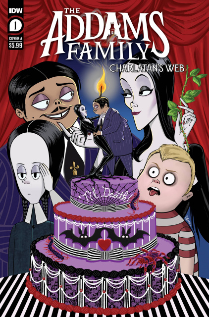 The Addams Family: Charlatan's Web #1 (Flores Cover)