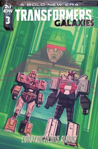Transformers: Galaxies #3 (10 Copy Hernandez Cover)