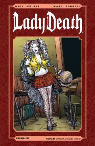 Lady Death #26 (Schoolgirl Cover)