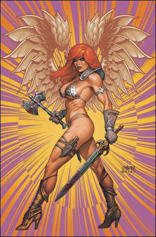 Red Sonja: The Superpowers #5 (Linsner Virgin Cover)