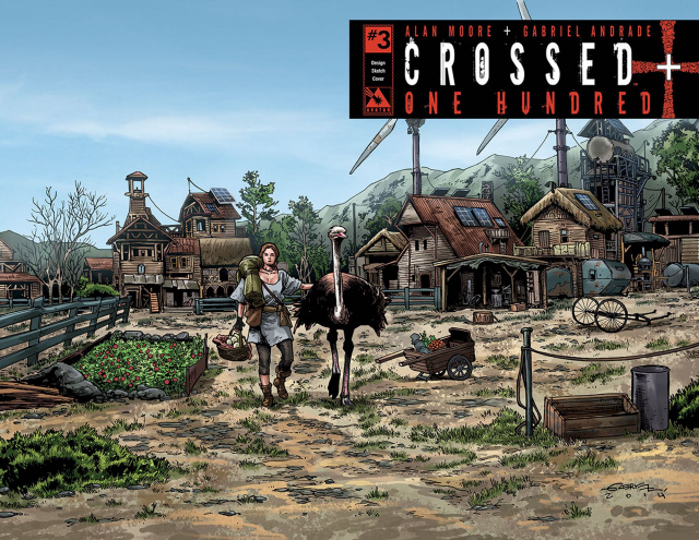 Crossed + One Hundred #3 (Design Sketch Cover)