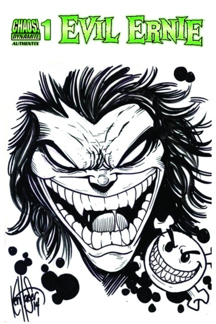 Evil Ernie #1 (Haeser Hand Drawn Original Art Cover)