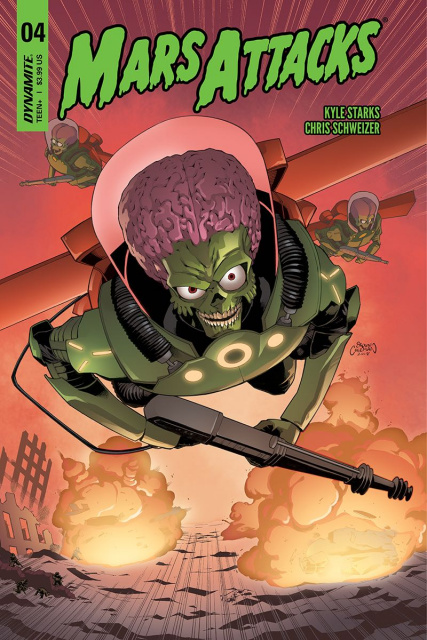 Mars Attacks #4 (Coleman Cover)